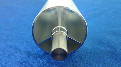 Aluminum three-fins pipe